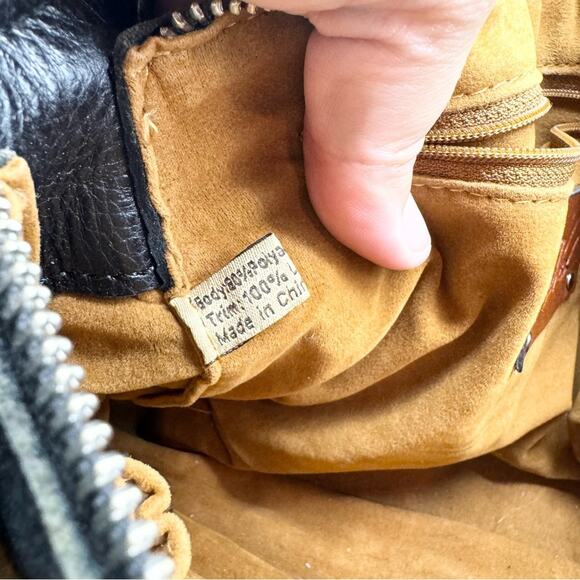 Patricia Nash Empoli Satchel With Bamboo Handle In Tribal Weave Pattern Mid-Size - Picture 12 of 13